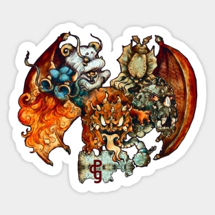 Tiamat's Escape Sticker